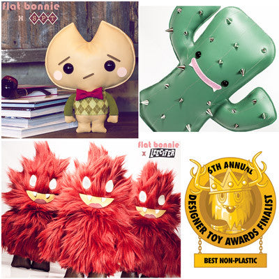 Event: Designer Toy Awards 2016 - Best Non-Plastic Finalists Cactus Kookie Honoo
