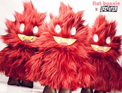 Flat Bonnie x Leecifer - Honoo plush collaboration - DCon 2015