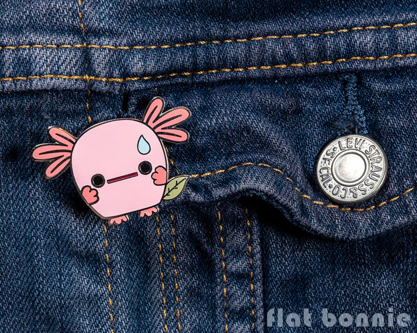 Enamel Pin - Momo the Axolotl 2