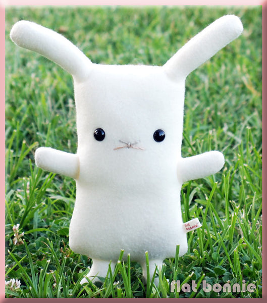 Flat Bonnie - bunny plush stuffed animal - Plush Stuffed Animal - Flat Bonnie - 3