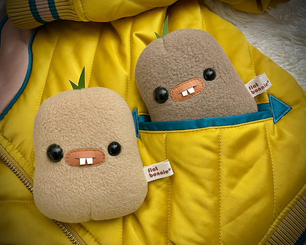 Flat Bonnie Mini Po and Tato Potato Plush Toy Pocket 5