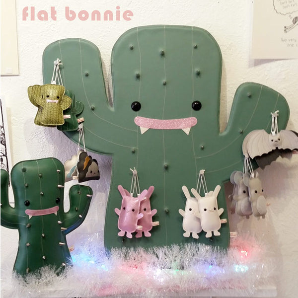Holiday ornaments - Flat Bonnie mini characters - Travel buddy - Ornament - Flat Bonnie - 4