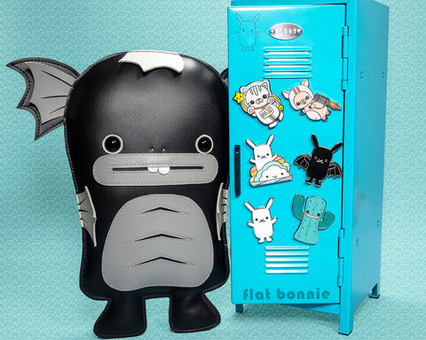 Flat Bonnie cute refrigerator - locker magnets