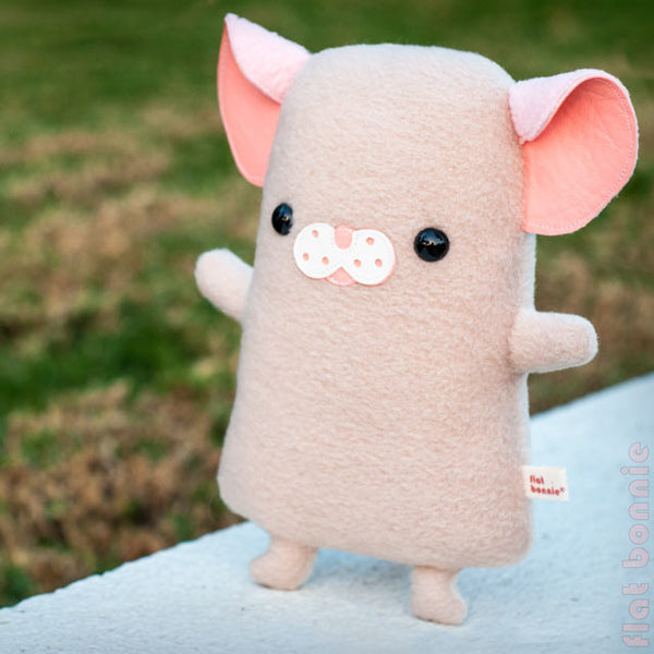 Mouse / Rat stuffed animal - Handmade Mouse / Rat plush toy - 8 color choices - Plush Stuffed Animal - Flat Bonnie - 2