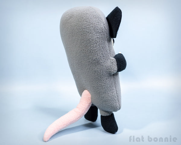 Possum-Opossum-Plush-Flat-Bonnie-Stuffed-Animal-Kawaii-Backyard-Wildlife-4
