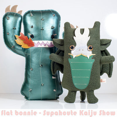 Art Show: "Supahcute Kaiju Show 2" at Leanna Lin's Wonderland Gallery