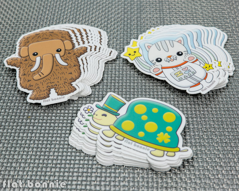 Kawaii Buttons - 1.25 - Over 20 designs - pins - badges – Flat Bonnie