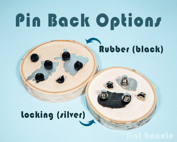 Enamel Pin (pin back options)