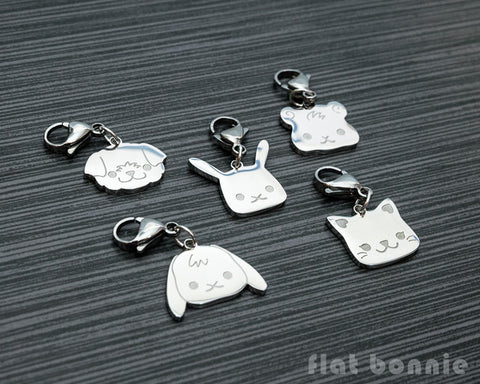 Jody's Zipper Pull Charms - 25 Choices Believe