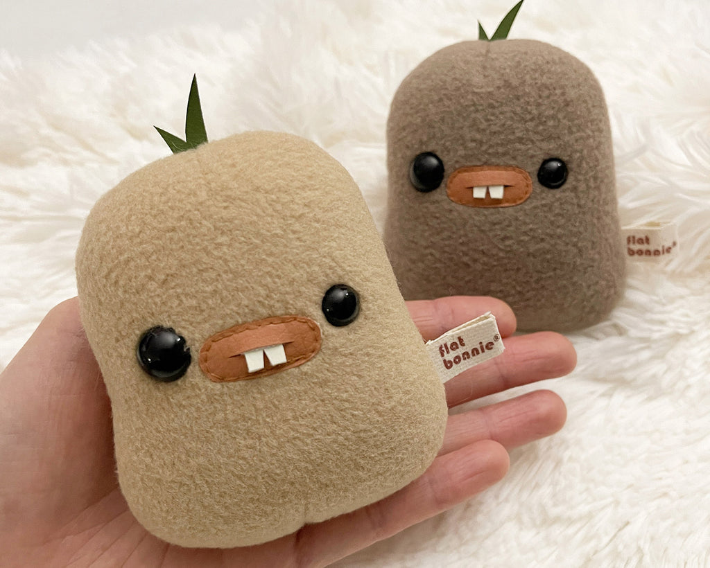 Mini Po' & Tato - Pocket sized small potato plushies