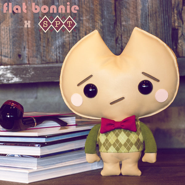 Kookie No Good plush - Argyle Edition - Plush by Flat Bonnie x Scott Tolleson - Plush Non Animal - Flat Bonnie - 2
