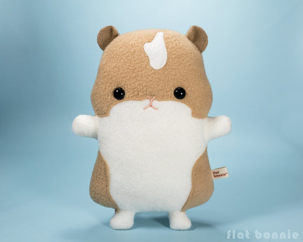 Custom Hamster stuffed animal - Plush clone of your hamster - Plush Stuffed Animal - Flat Bonnie - 2