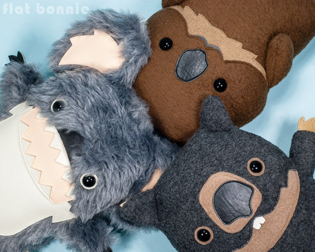 Quokka Stuffed Animal, Cute Quokka Plush Soft Toy Doll, Kawaii Japan Cuddly  Happy Animal, Handmade Gift, Australia Wildlife, Flat Bonnie -  Sweden