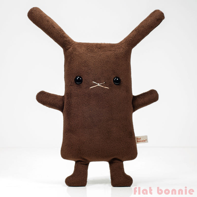 Rex Plush Rabbit Rex Bunny Rabbit - Plush Stuffed Animal - 2 colors - Super Soft Microf ...